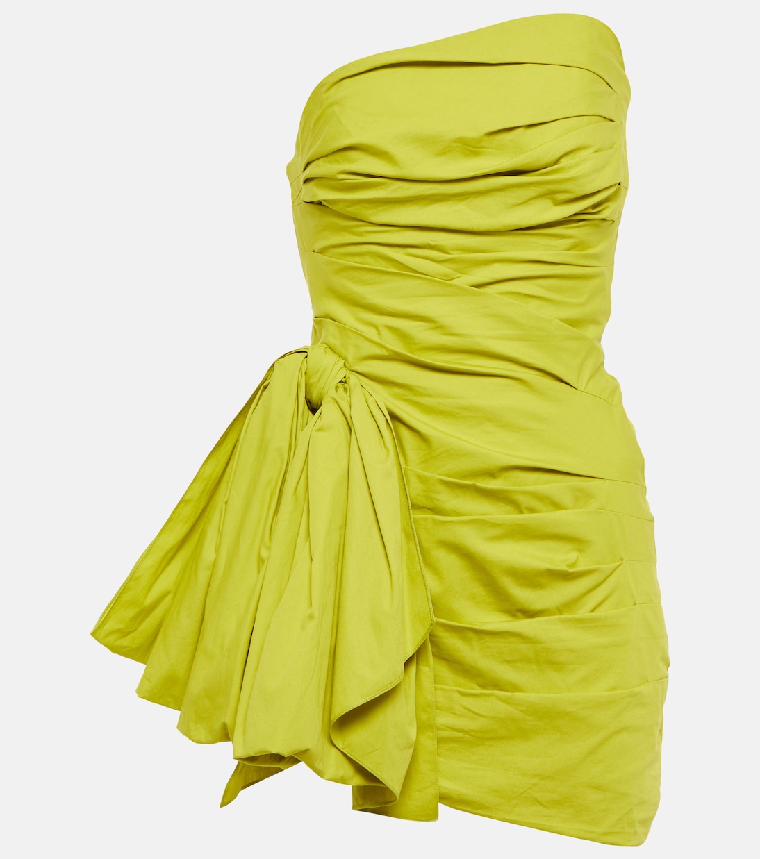 Мини-платье из хлопка без бретелек Oscar de la Renta, Chartreuse
Мини-платье из хлопка без бретелек Oscar de la Renta, Chartreuse