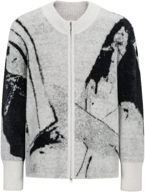 Мужской свитер кардиган с принтом тай-дай, свободный на молнии Obenie
Мужской свитер кардиган с принтом тай-дай, свободный на молнии Obenie