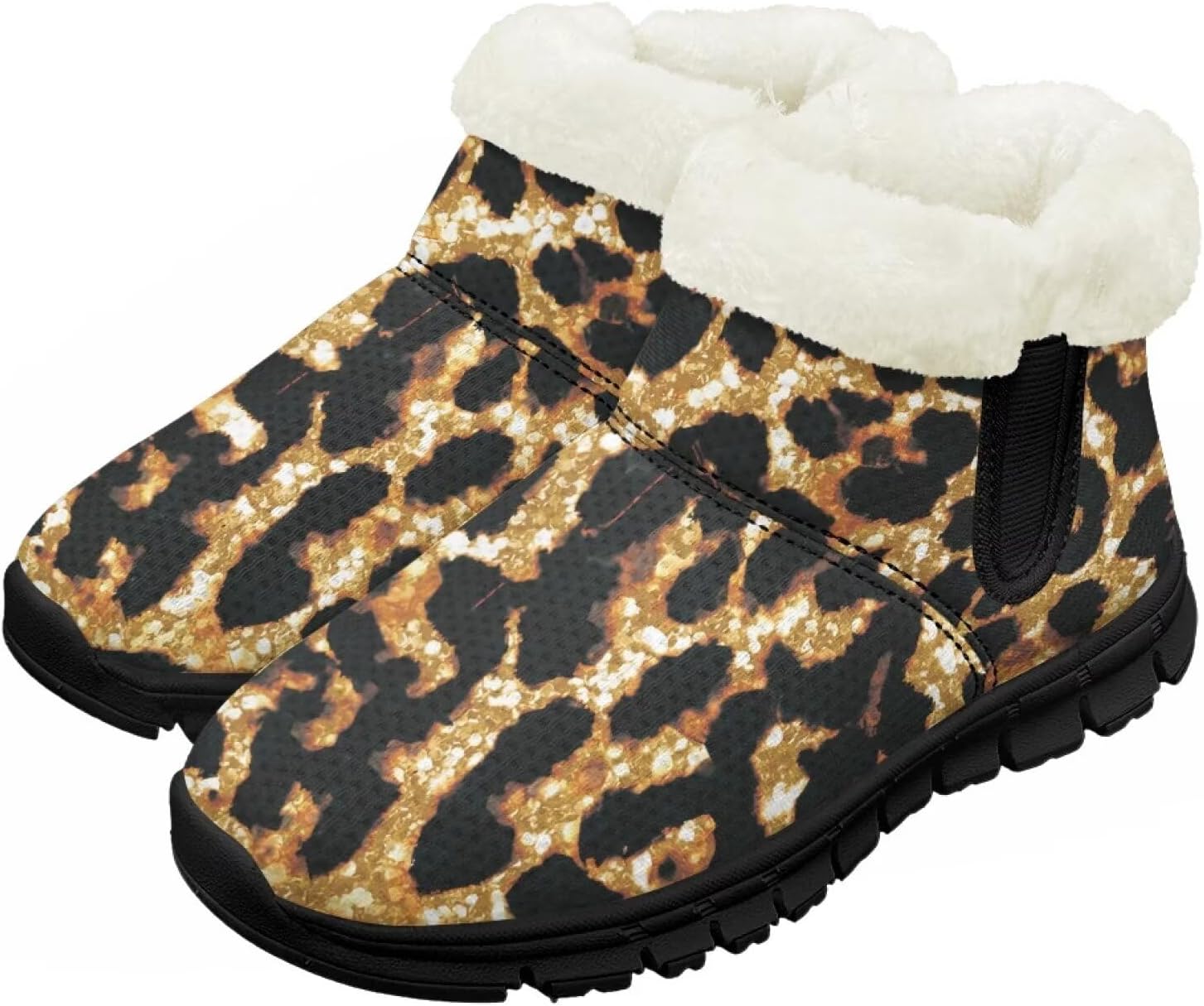 Детские водонепроницаемые зимние ботинки для снега - теплые, с меховой подкладкой для мальчиков и девочек (малыши/маленькие дети/старшие дети), черная подошва Pzuqiu, Shine Leopard
Детские водонепроницаемые зимние ботинки для снега - теплые, с меховой подкладкой для мальчиков и девочек (малыши/маленькие дети/старшие дети), черная подошва Pzuqiu, Shine Leopard