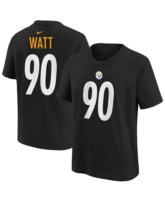 Футболка с именем игрока и номером TJ Watt из команды Big Boys and Girls Pittsburgh Steelers Nike
Футболка с именем игрока и номером TJ Watt из команды Big Boys and Girls Pittsburgh Steelers Nike