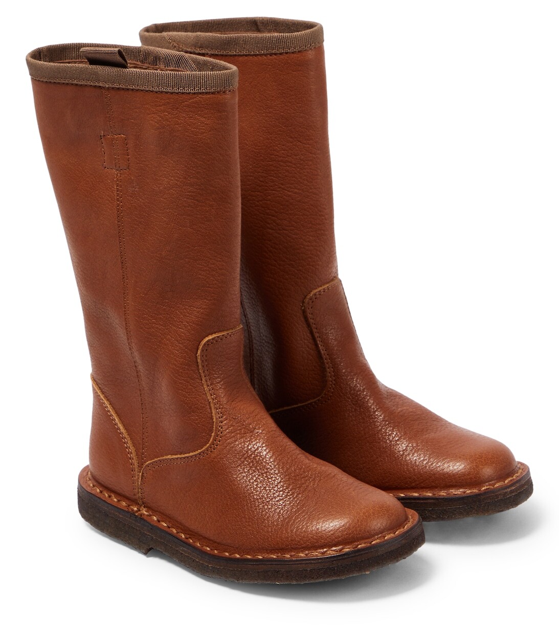 Сапоги из кожи кава PèPè, коричневый 
Сапоги из кожи кава PèPè, коричневый