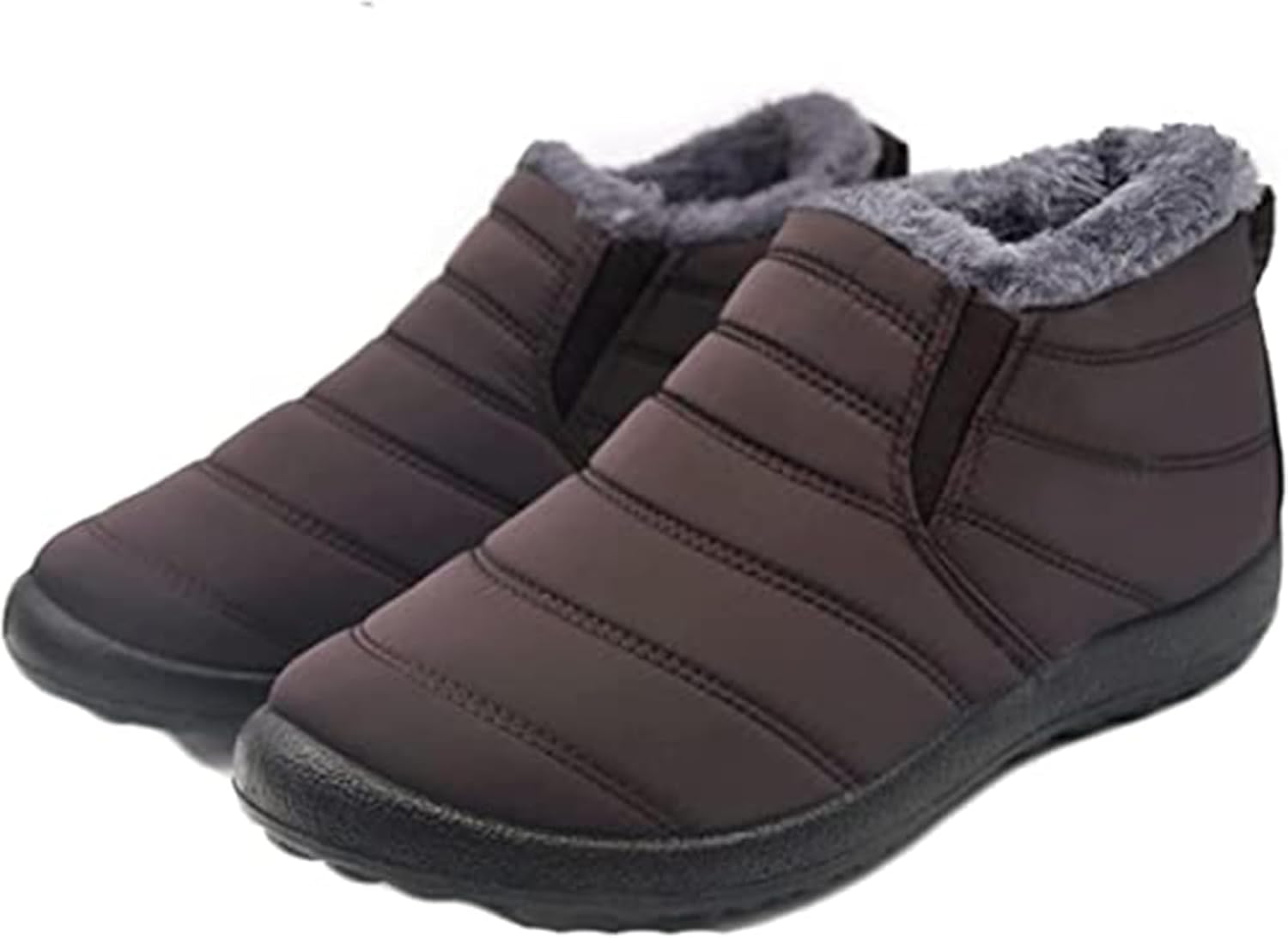 Зимние мужские снежные ботинки Yiozoi для улицы и дома, легкие кожаные туфли, погружающиеся в теплые плюшевые ботинки до щиколотки, коричневый
Зимние мужские снежные ботинки Yiozoi для улицы и дома, легкие кожаные туфли, погружающиеся в теплые плюшевые ботинки до щиколотки, коричневый
