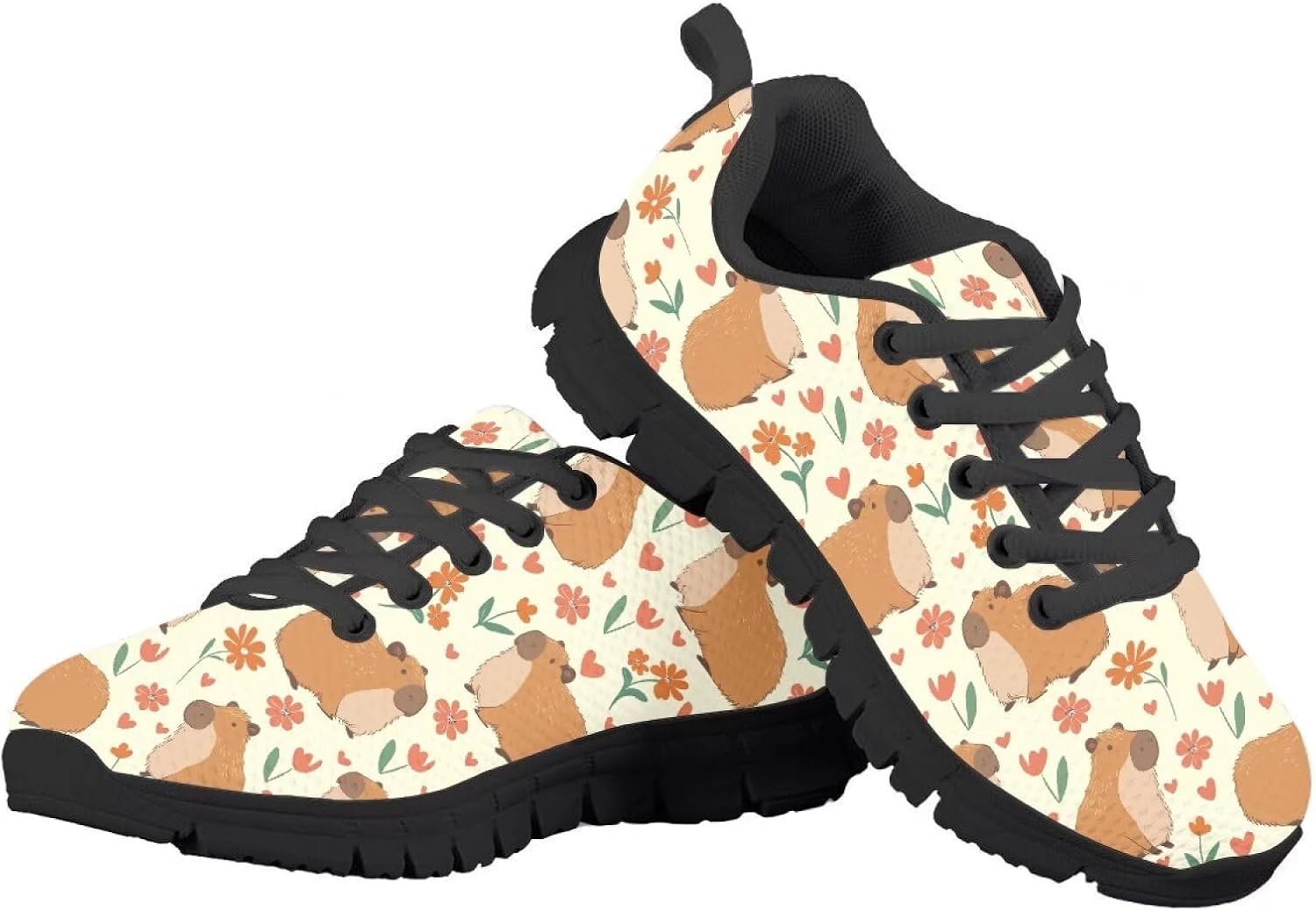 Детские кроссовки с мультяшным рисунком, нескользящие, для мальчиков и девочек, дышащие, сетчатые, модные спортивные кроссовки для малышей, размеры 11-13/детей постарше, размеры 1-5 Quxjehoe, Capybara
Детские кроссовки с мультяшным рисунком, нескользящие, для мальчиков и девочек, дышащие, сетчатые, модные спортивные кроссовки для малышей, размеры 11-13/детей постарше, размеры 1-5 Quxjehoe, Capybara