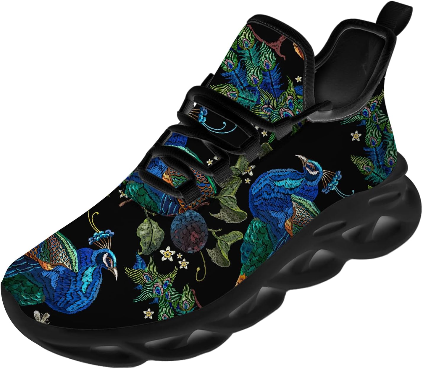 Мужские и женские кроссовки Ciadoon Peacock для бега по дорогам, спортивной ходьбы и тенниса с перьями павлина, подарки для мальчиков и девочек, Multicolor
Мужские и женские кроссовки Ciadoon Peacock для бега по дорогам, спортивной ходьбы и тенниса с перьями павлина, подарки для мальчиков и девочек, Multicolor