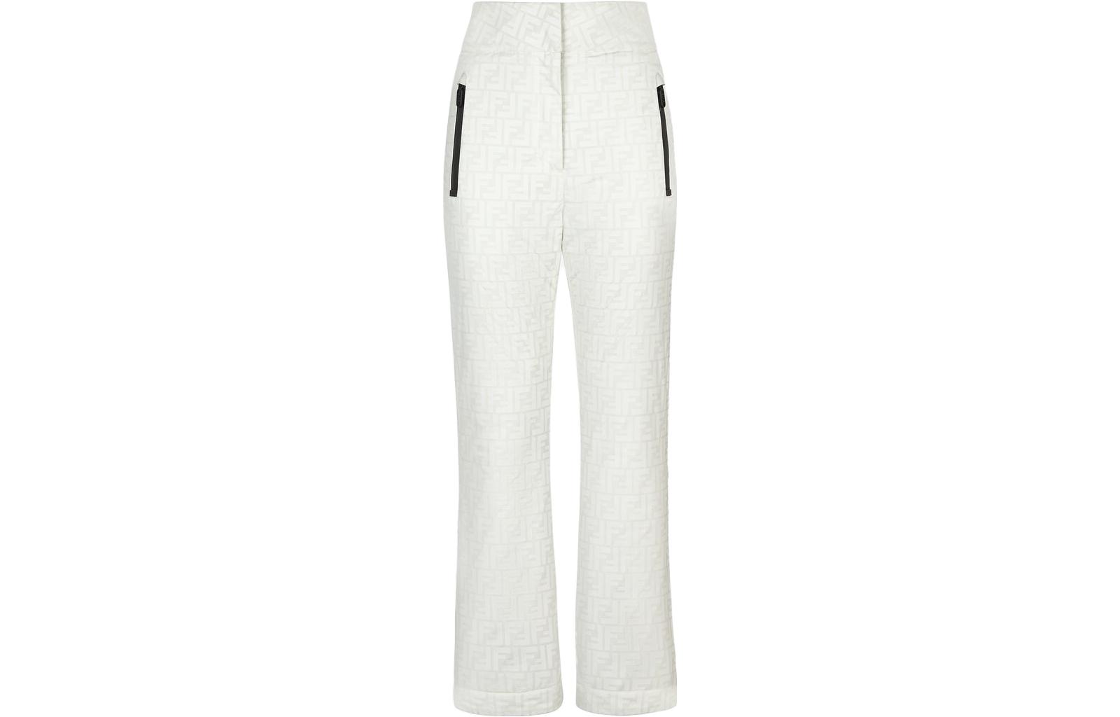 Футболка с принтом логотипа Ff FENDI, прямая, белая
Футболка с принтом логотипа Ff FENDI, прямая, белая