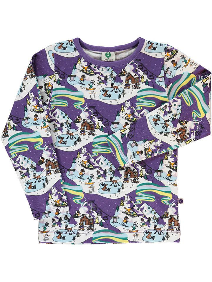 Лонгслив Småfolk, цвет violett/bunt
Лонгслив Småfolk, цвет violett/bunt