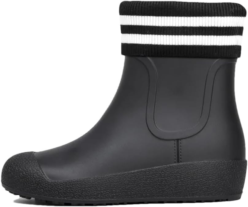 Мужские и женские резиновые сапоги Wjnvfioo, модные резиновые сапоги, ботинки на платформе с противоскользящей подошвой, повседневная обувь, черный
Мужские и женские резиновые сапоги Wjnvfioo, модные резиновые сапоги, ботинки на платформе с противоскользящей подошвой, повседневная обувь, черный