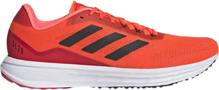 Кроссовки Adidas SL20.2 'Solar Red', красный 
Кроссовки Adidas SL20.2 'Solar Red', красный