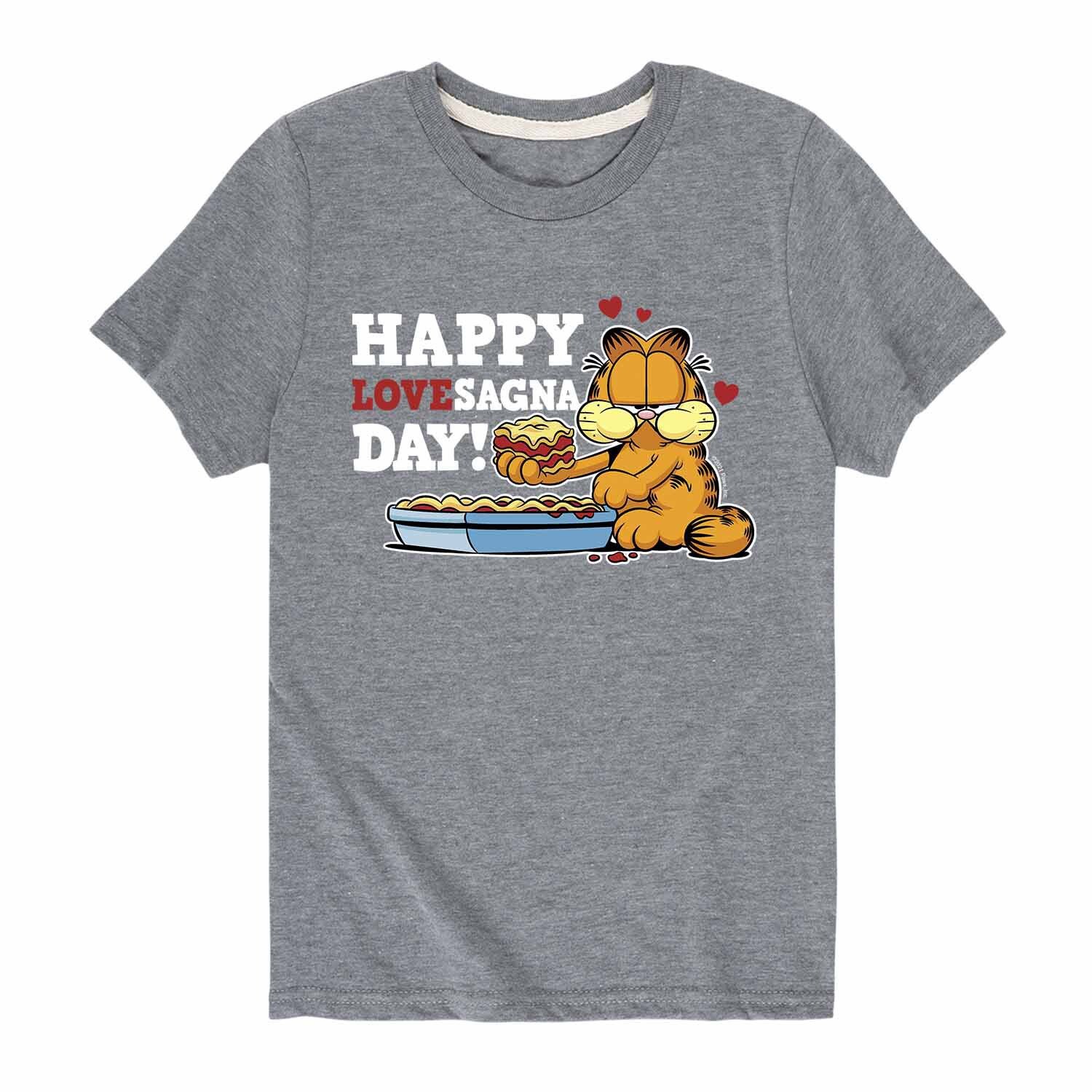 Футболка с рисунком Garfield Lovesagna Day для мальчиков 8–20 лет Licensed Character 
Футболка с рисунком Garfield Lovesagna Day для мальчиков 8–20 лет Licensed Character