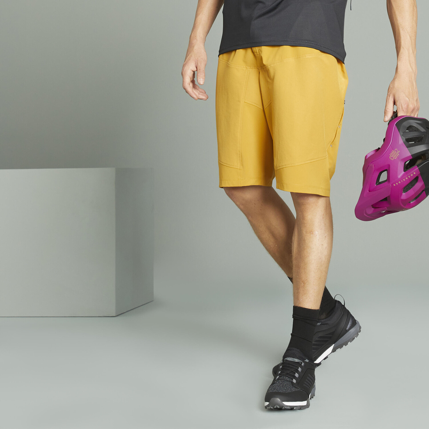 Велошорты мужские ST 500 бежевые Rockrider
Велошорты мужские ST 500 бежевые Rockrider