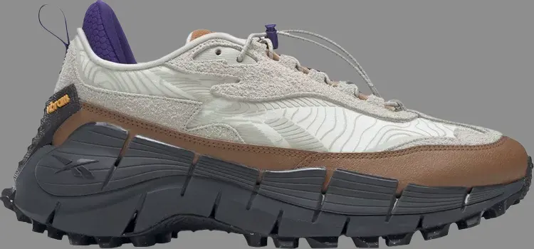 Кроссовки zig kinetica 2.5 edge 'chalk wild brown' Reebok, серый
Кроссовки zig kinetica 2.5 edge 'chalk wild brown' Reebok, серый