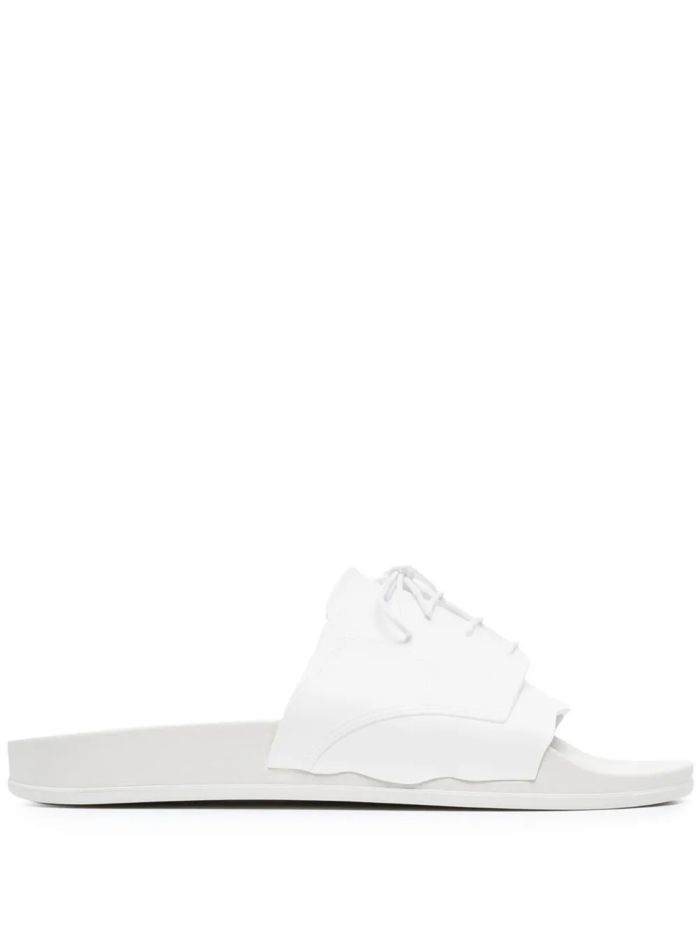 Шлепанцы со шнуровкой MAISON MARGIELA, белый 
Шлепанцы со шнуровкой MAISON MARGIELA, белый