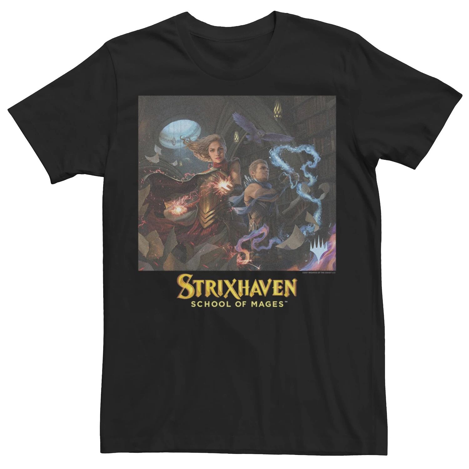 Мужская футболка с плакатом Magic The Gathering Strixhaven School Of Mages Licensed Character
Мужская футболка с плакатом Magic The Gathering Strixhaven School Of Mages Licensed Character