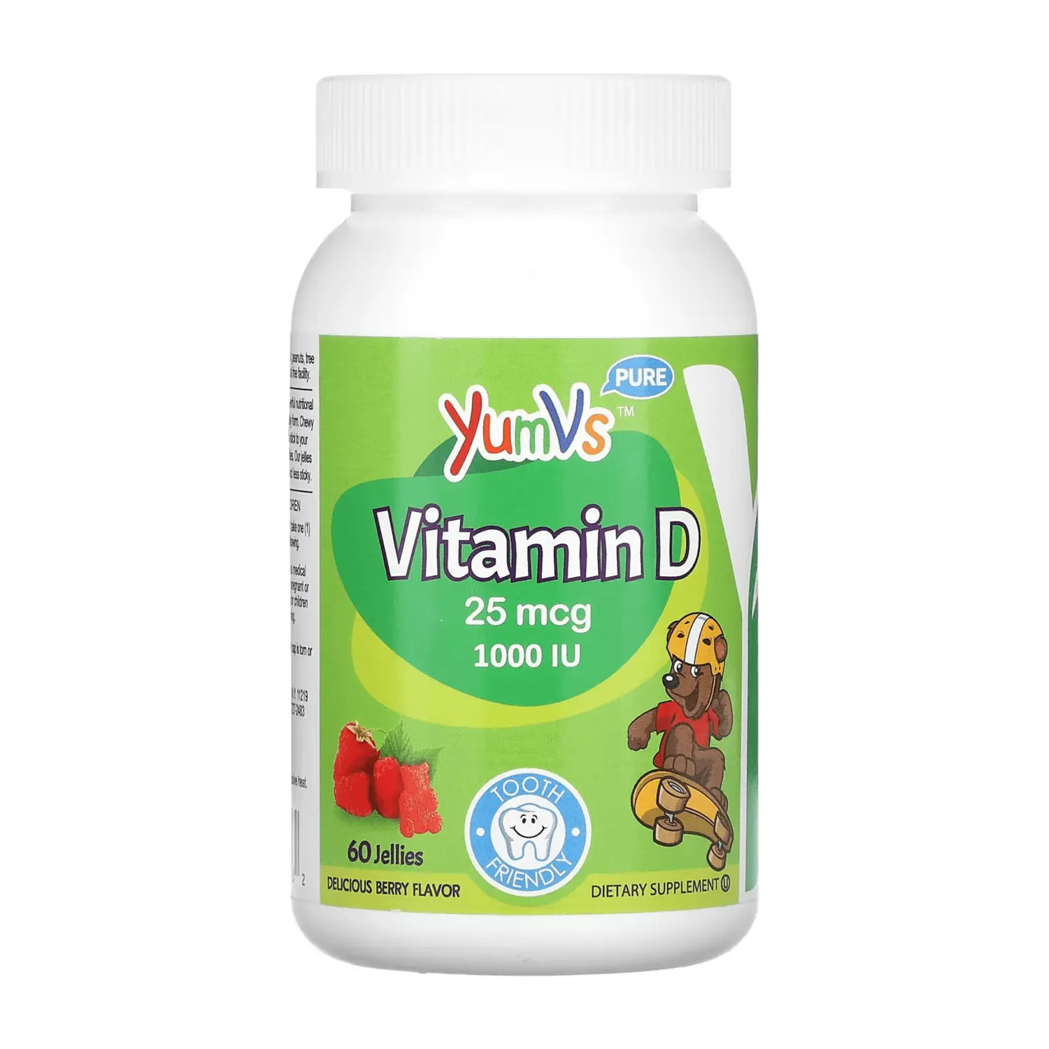 Витамин D YumV's, ягодный, 25 мкг (1000 МЕ), 60 мармеладок 
Витамин D YumV's, ягодный, 25 мкг (1000 МЕ), 60 мармеладок