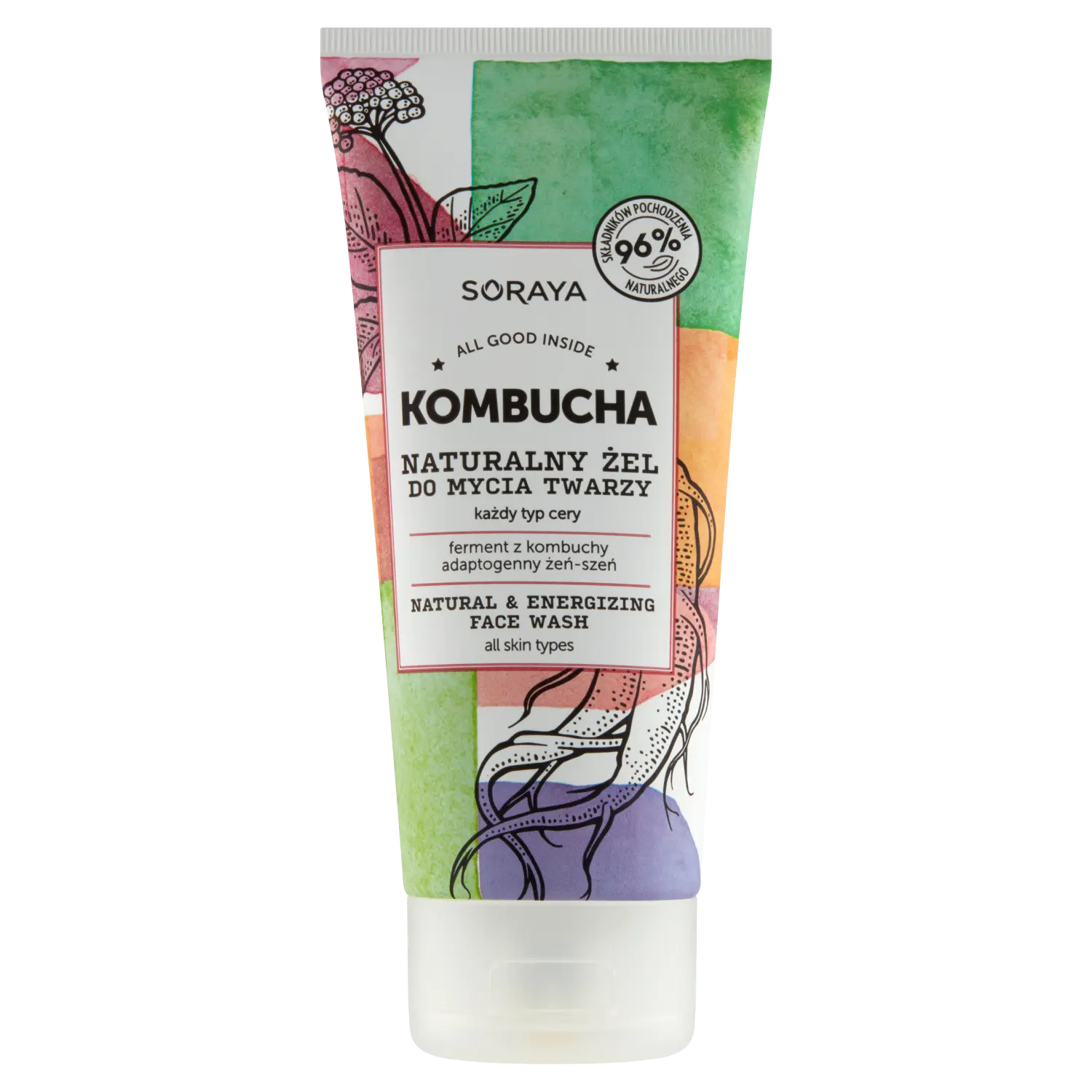 Soraya Kombucha гель для умывания лица, 150 мл
Soraya Kombucha гель для умывания лица, 150 мл