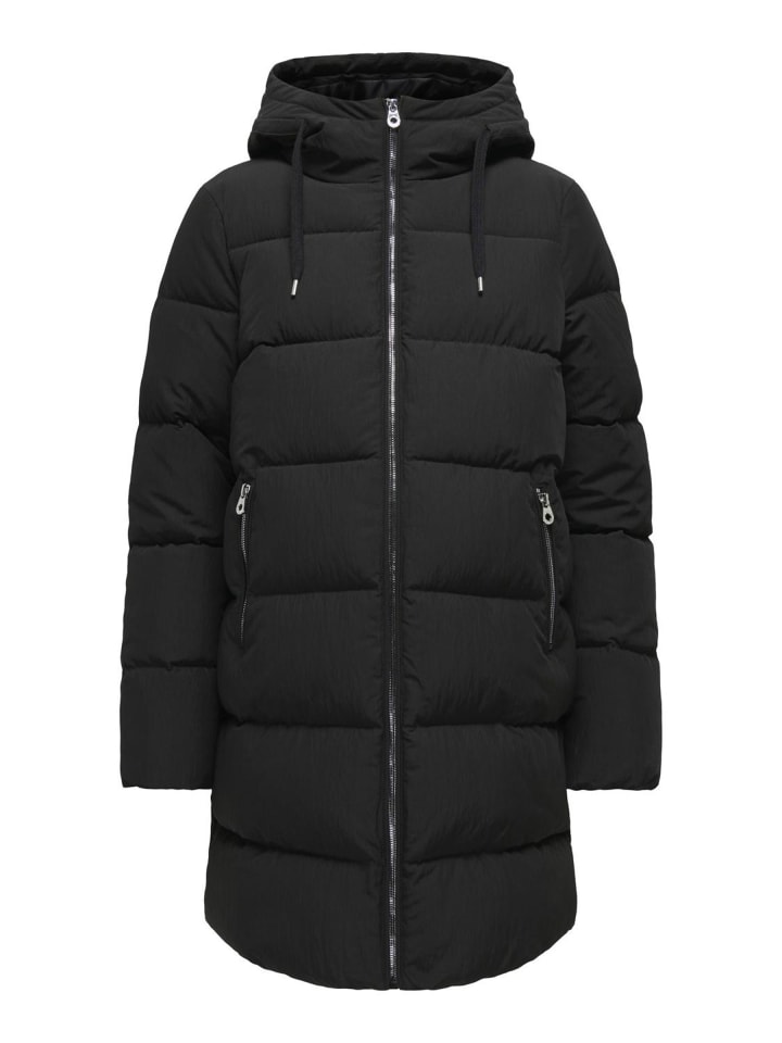 Стеганое пальто черного цвета ONLY
Стеганое пальто черного цвета ONLY
