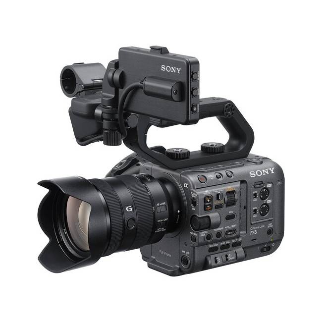 Полнокадровая цифровая видеокамера Sony FX6 с объективом FE 24-105 мм F/4 G OSS, Черный
Полнокадровая цифровая видеокамера Sony FX6 с объективом FE 24-105 мм F/4 G OSS, Черный
