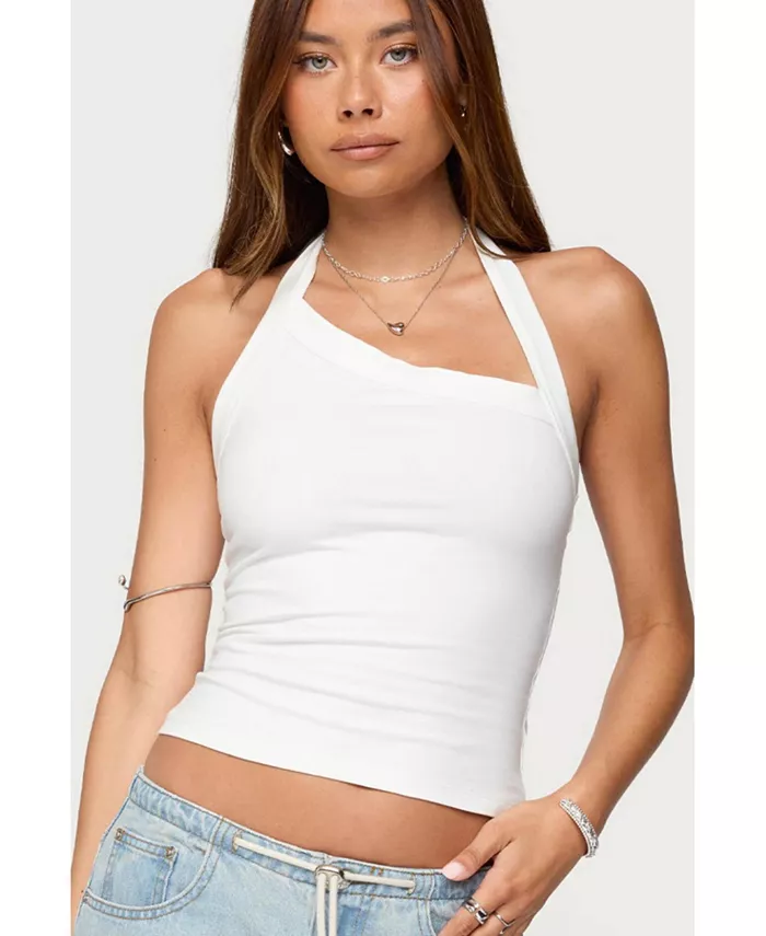 Женский асимметричный топ с бретелькой Kylan Edikted, белый
Женский асимметричный топ с бретелькой Kylan Edikted, белый