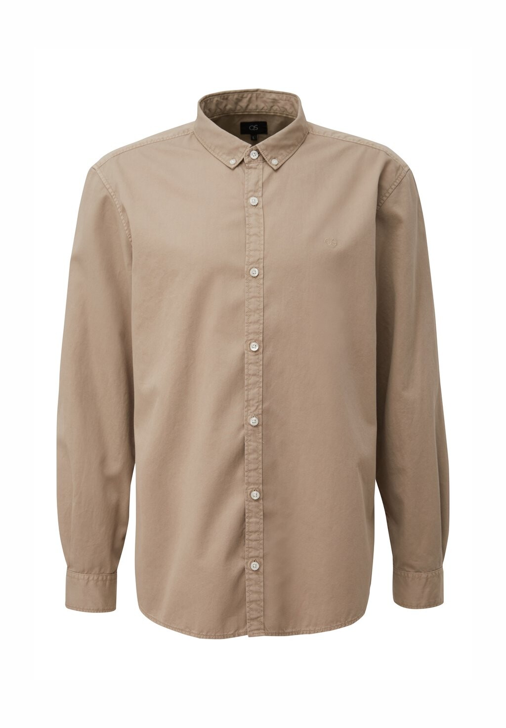 Рубашка GARMENT WASHED MIT LOGO QS, светло-коричневый
Рубашка GARMENT WASHED MIT LOGO QS, светло-коричневый