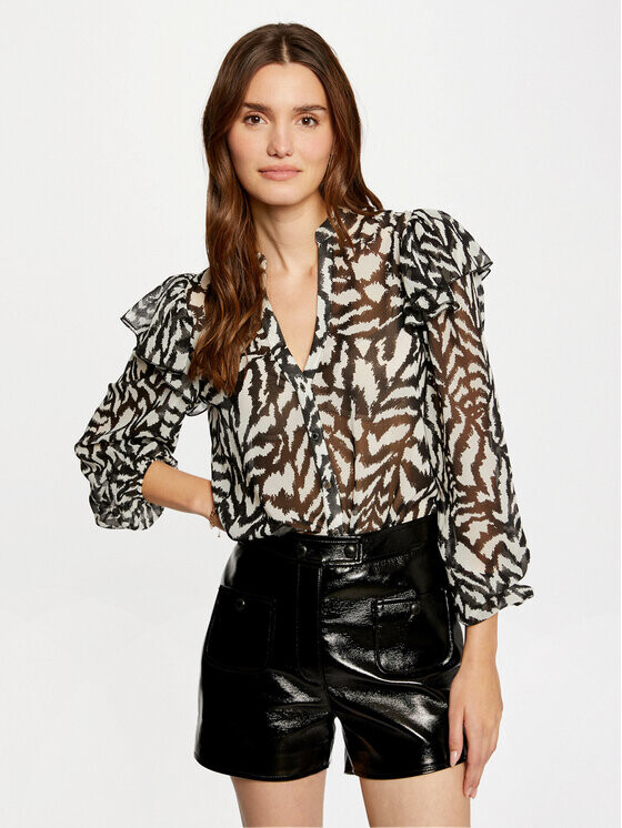 Блуза стандартного кроя Morgan, черный
Блуза стандартного кроя Morgan, черный