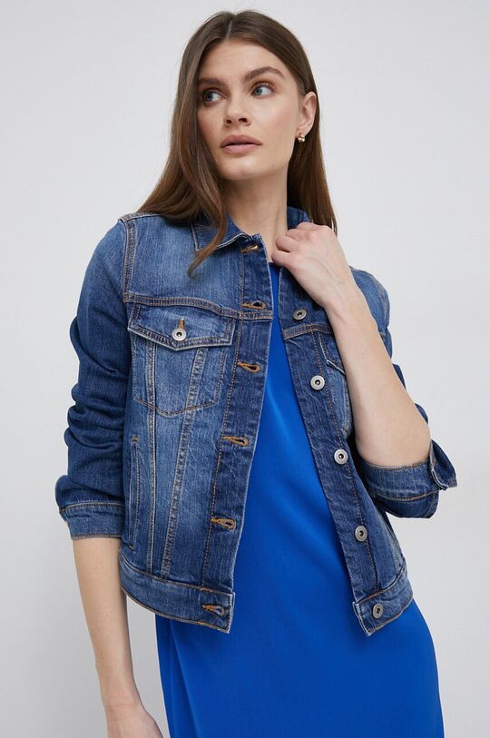 Джинсовая куртка United Colors of Benetton, синий
Джинсовая куртка United Colors of Benetton, синий
