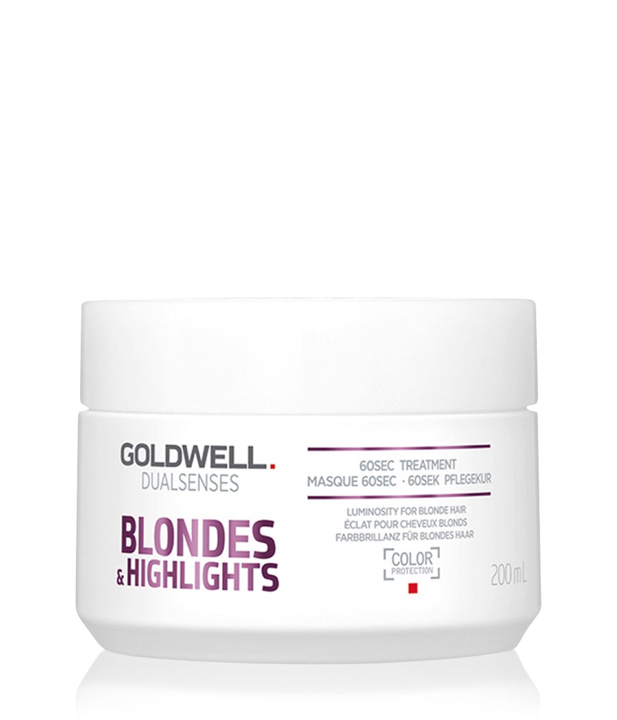 Маска для волос Goldwell Dualsenses Blondes & Highlights 60 Sek Treatment, 200 ml
Маска для волос Goldwell Dualsenses Blondes & Highlights 60 Sek Treatment, 200 ml