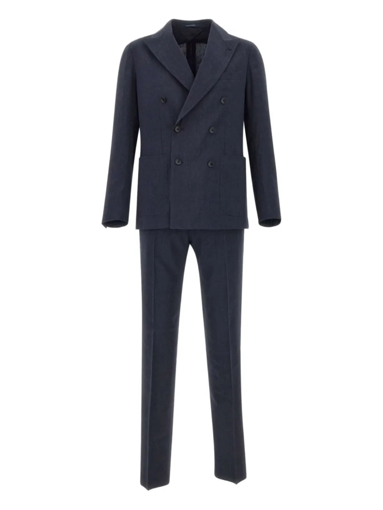 Костюм с брошью Tagliatore, синий 
Костюм с брошью Tagliatore, синий