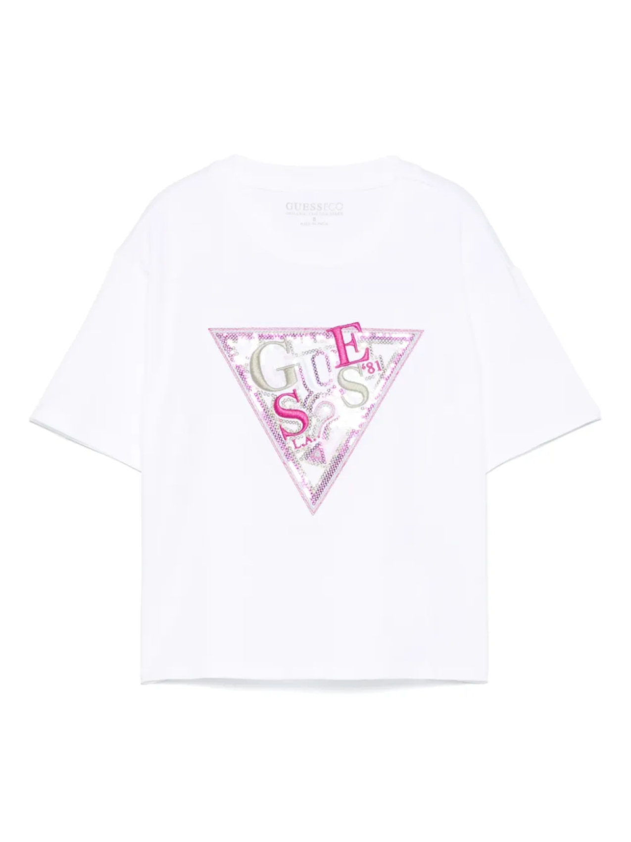 Футболка с вышитым логотипом guess kids, белый
Футболка с вышитым логотипом guess kids, белый