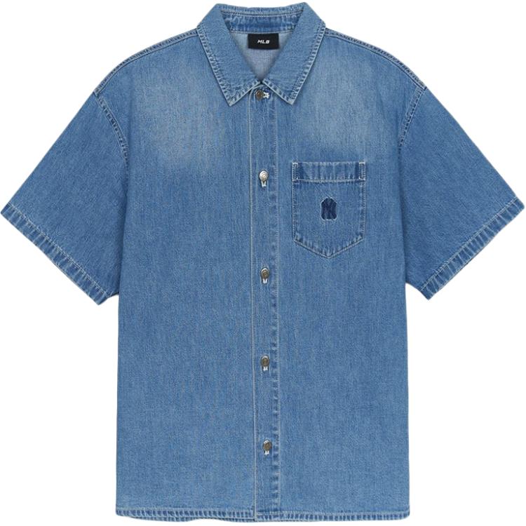 MLB Мужская синяя рубашка
MLB Мужская синяя рубашка