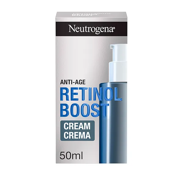 Антивозрастной крем для лица Retinol Boost Neutrogena, 50 ml
Антивозрастной крем для лица Retinol Boost Neutrogena, 50 ml