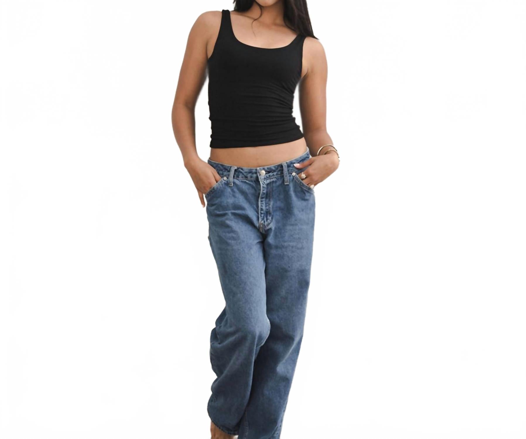 Длинная майка Devon черного цвета Boob-Eez, черный
Длинная майка Devon черного цвета Boob-Eez, черный