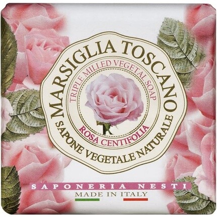 Растительное мыло тройного помола Marsiglia Toscano Rosa Centifolia 7 унций, Nesti Dante
Растительное мыло тройного помола Marsiglia Toscano Rosa Centifolia 7 унций, Nesti Dante
