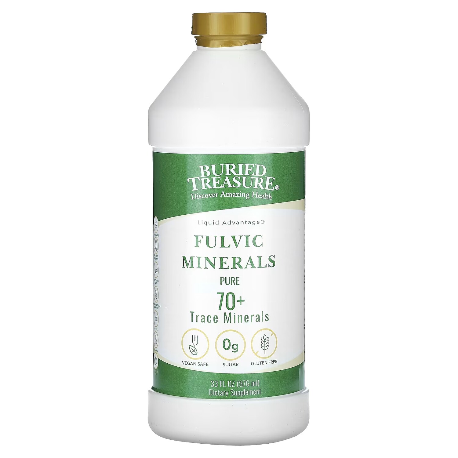Добавка Buried Treasure Liquid Advantage Fulvic Minerals, 976 мл
Добавка Buried Treasure Liquid Advantage Fulvic Minerals, 976 мл