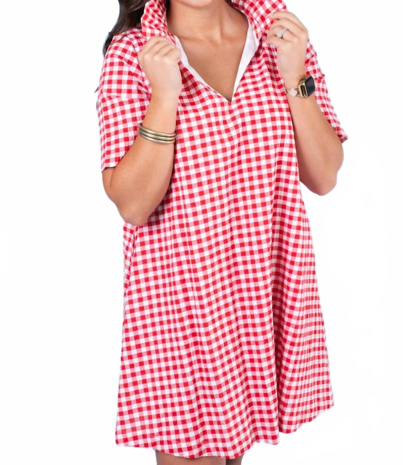 Оливия Платье в красную прозрачную клетку Adrienne
Оливия Платье в красную прозрачную клетку Adrienne