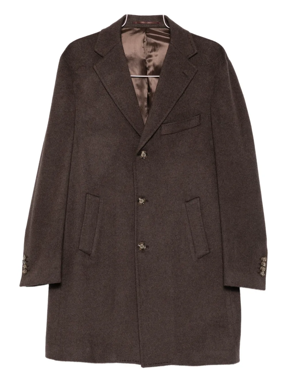 Пальто на пуговицах Barba, коричневый
Пальто на пуговицах Barba, коричневый