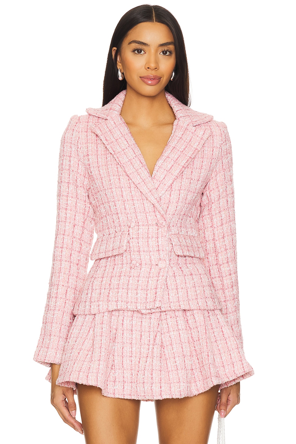 Твидовый блейзер ashtyn More To Come, розовый
Твидовый блейзер ashtyn More To Come, розовый