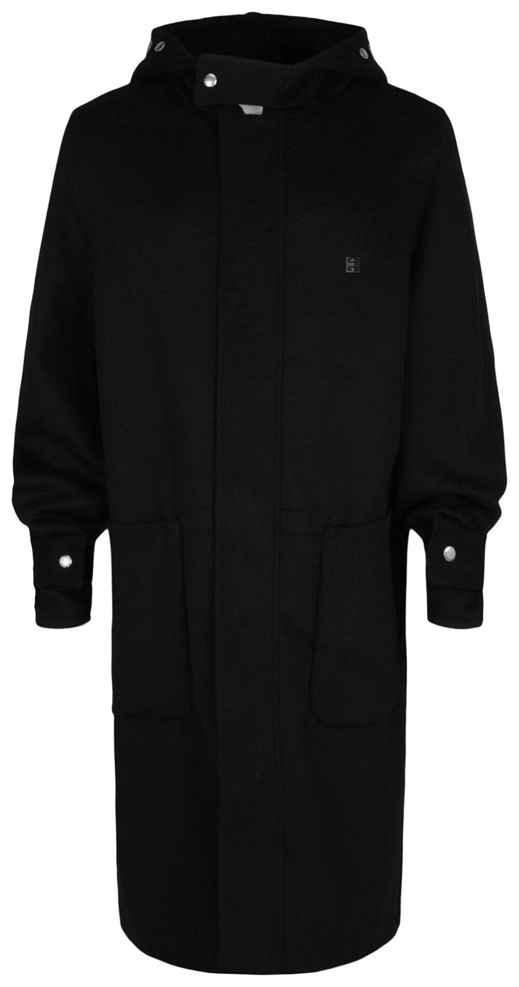 Двустороннее шерстяное пальто Givenchy, черный
Двустороннее шерстяное пальто Givenchy, черный