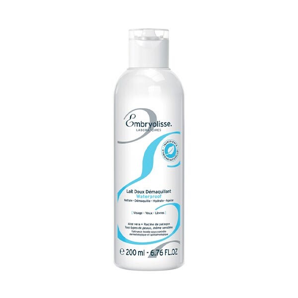 Средство для снятия водостойкого макияжа Lait Doux 200 мл Embryolisse
Средство для снятия водостойкого макияжа Lait Doux 200 мл Embryolisse