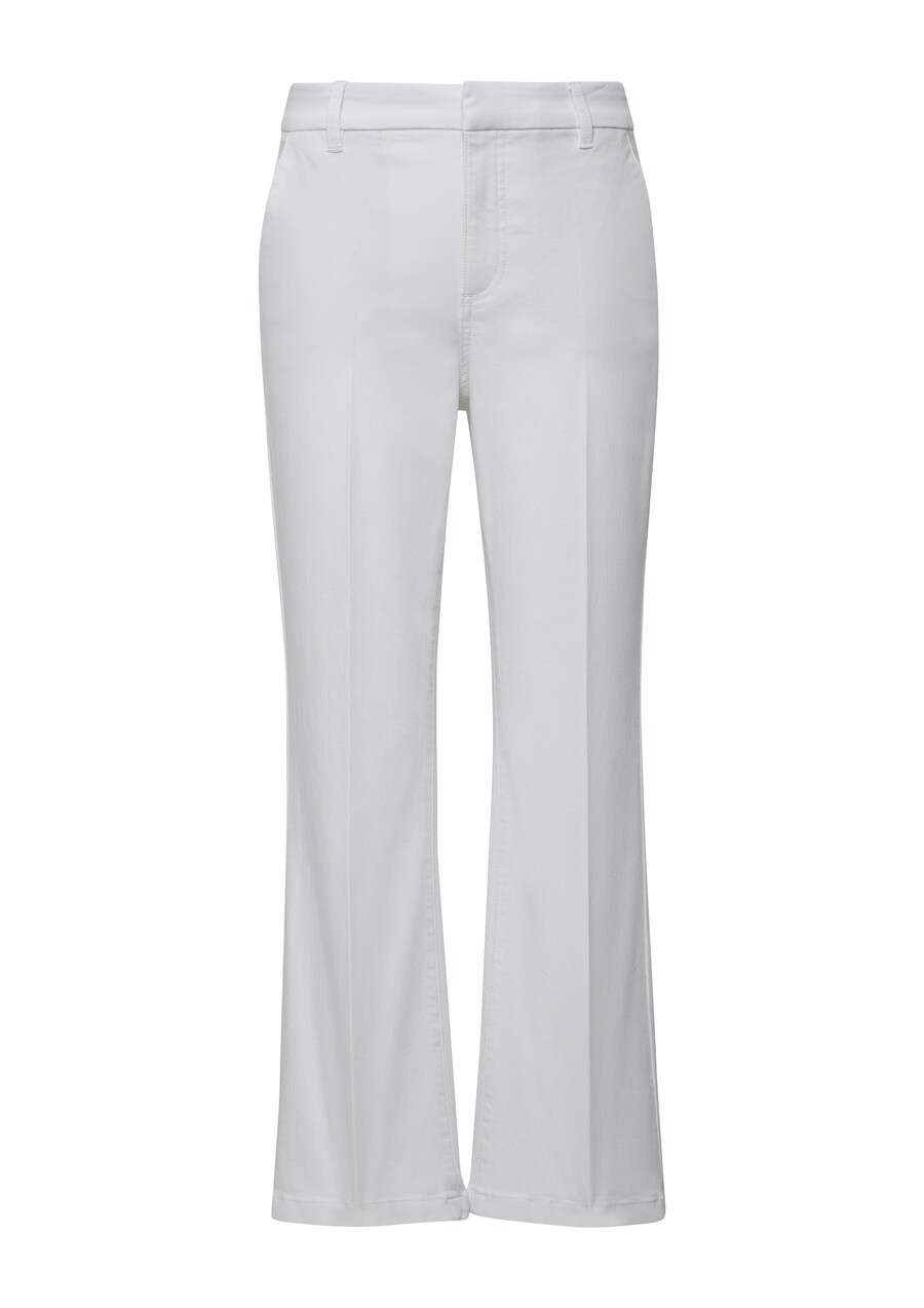 Расклешенные плиссированные брюки COMMA, белый
Расклешенные плиссированные брюки COMMA, белый
