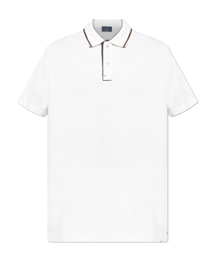 Поло с нашивкой с логотипом Paul & Shark, белый
Поло с нашивкой с логотипом Paul & Shark, белый