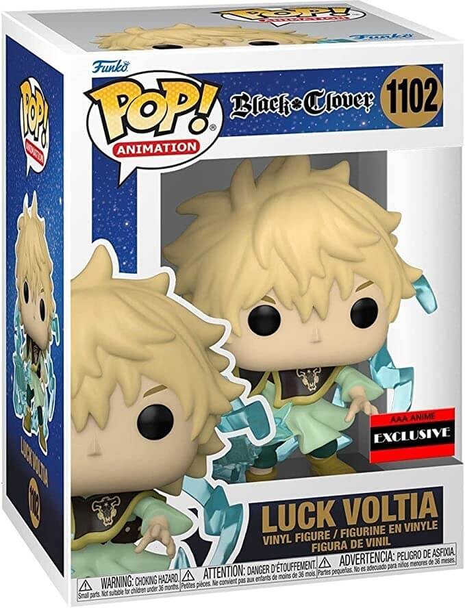 Фигурка Funko POP! Black Clover Luck Voltia
Фигурка Funko POP! Black Clover Luck Voltia