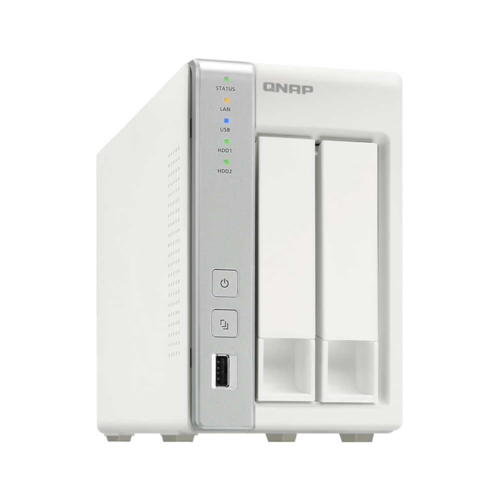 Сетевое хранилище QNAP TS-220, 2 отсека, 512 МБ, без дисков, белый
Сетевое хранилище QNAP TS-220, 2 отсека, 512 МБ, без дисков, белый