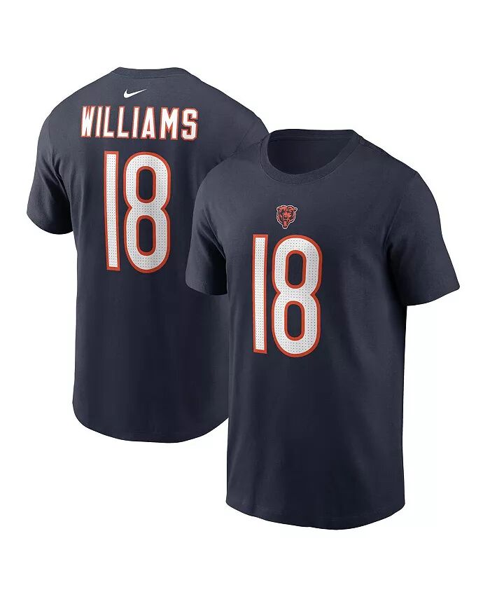Мужская футболка Caleb Williams Chicago Bears 2024 NFL Draft First Round Pick Fuse Name Number Nike, синий
Мужская футболка Caleb Williams Chicago Bears 2024 NFL Draft First Round Pick Fuse Name Number Nike, синий