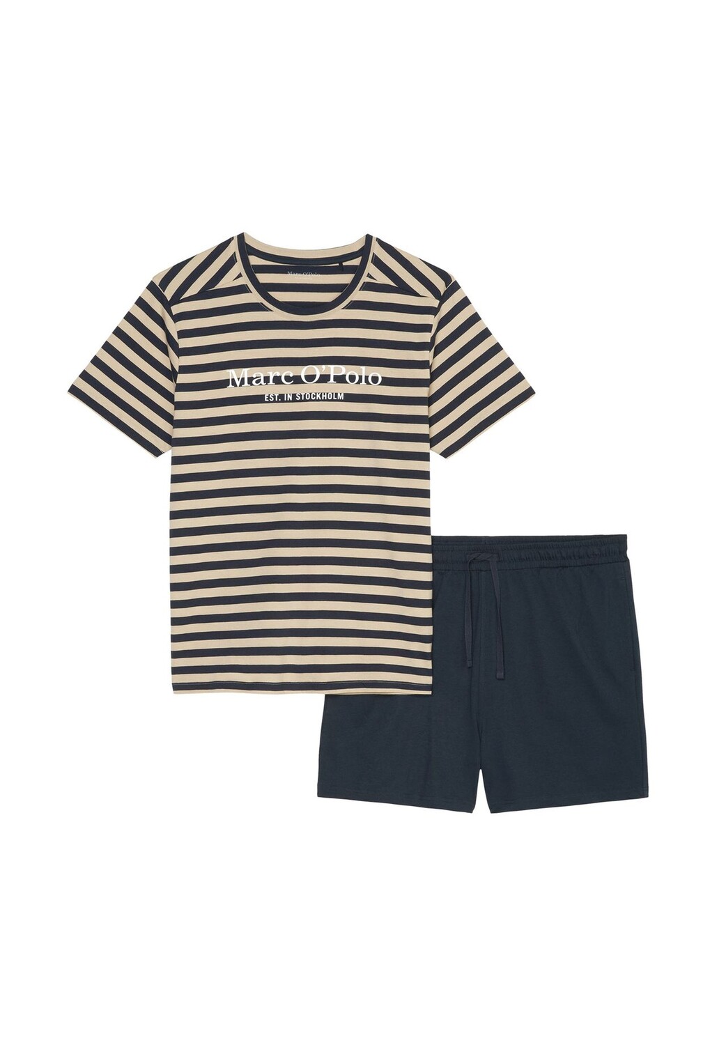 Пижама из натурального джерси Marc O'Polo, цвет Jonesboro Cream Dark Navy
Пижама из натурального джерси Marc O'Polo, цвет Jonesboro Cream Dark Navy