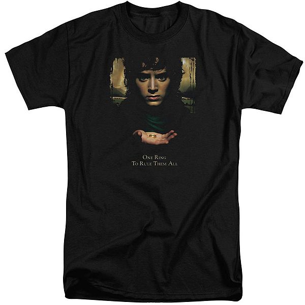 Футболка Lord of the Rings Frodo One Ring с коротким рукавом, взрослая, удлиненная Licensed Character
Футболка Lord of the Rings Frodo One Ring с коротким рукавом, взрослая, удлиненная Licensed Character