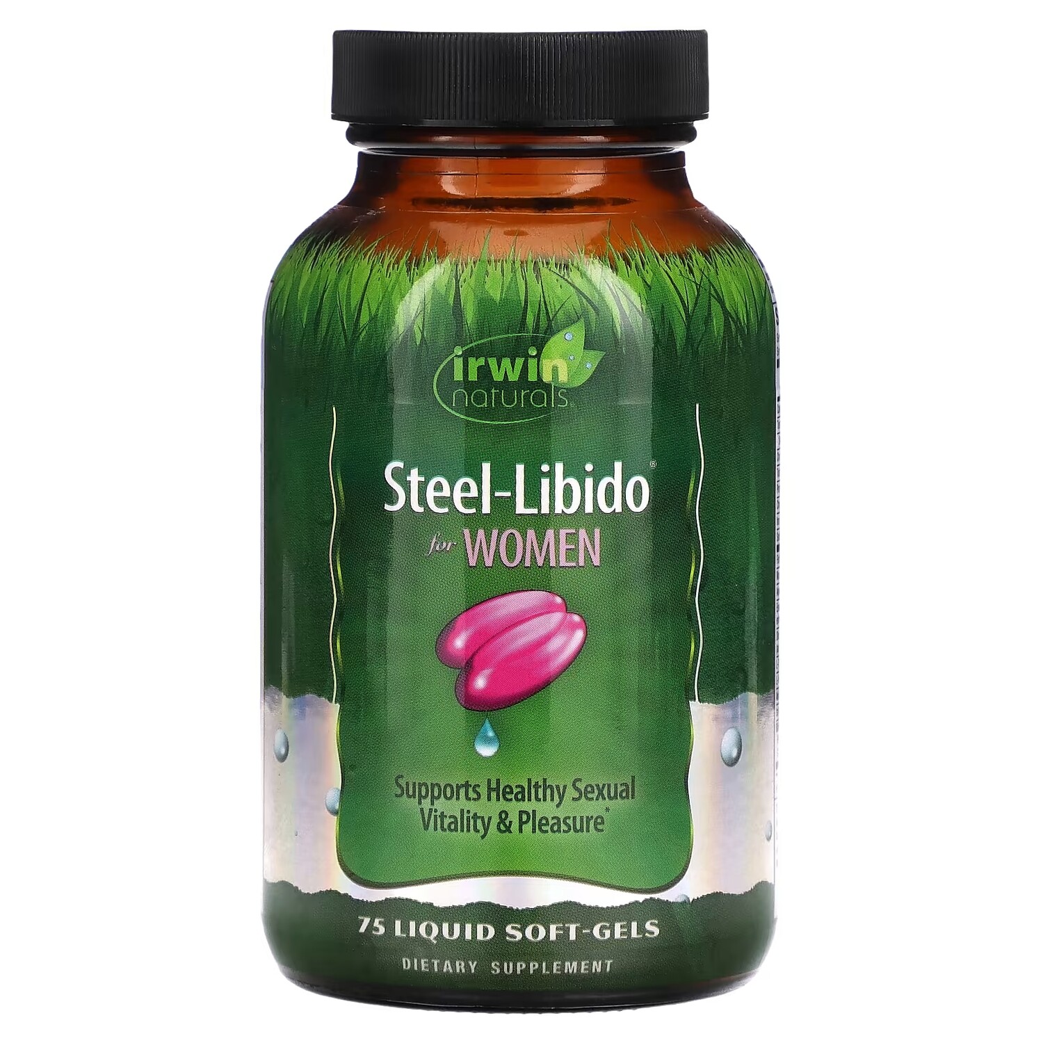 Irwin Naturals Steel-Libido для женщин, 75 гелевых капсул
Irwin Naturals Steel-Libido для женщин, 75 гелевых капсул