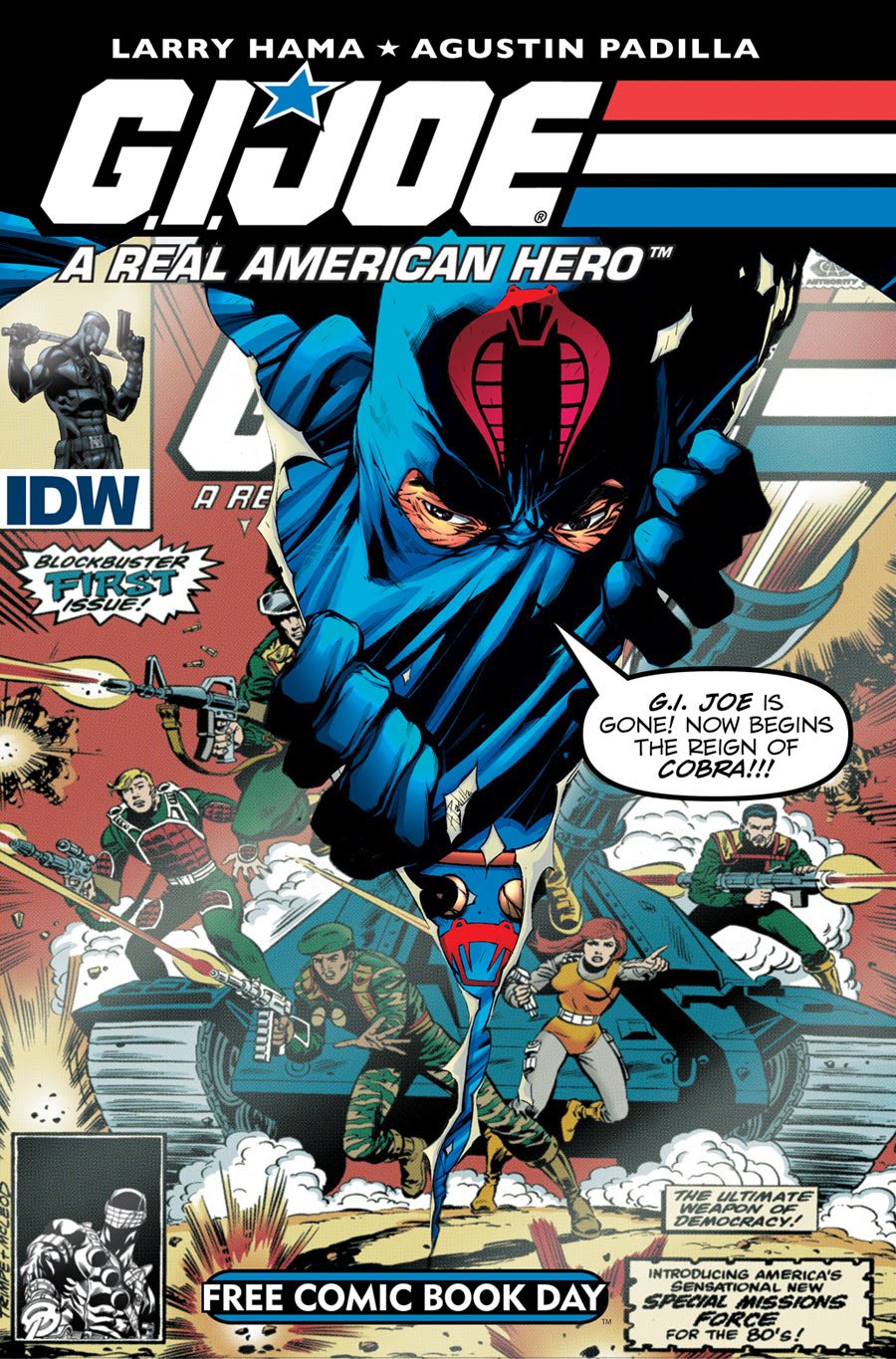 G.I. Joe, No. 155 1/2: A Real American Hero (IDW Comics)
G.I. Joe, No. 155 1/2: A Real American Hero (IDW Comics)
