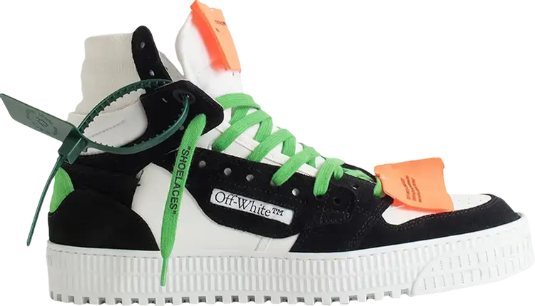 Кроссовки Off-White Off-Court 3.0 High White Black Green, белый
Кроссовки Off-White Off-Court 3.0 High White Black Green, белый