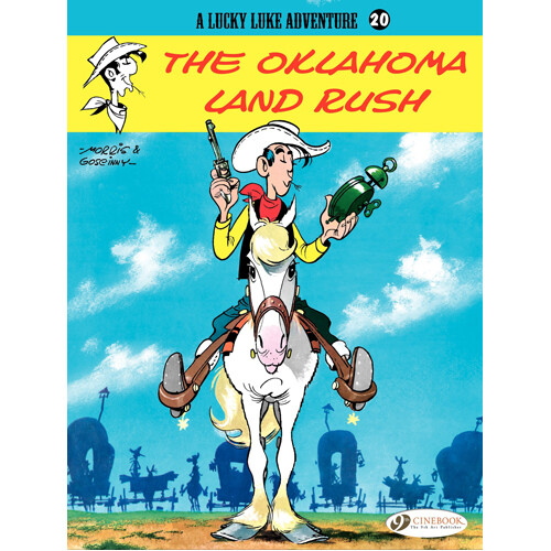 Книга Lucky Luke Vol.20: The Oklahoma Land Rush (Paperback)
Книга Lucky Luke Vol.20: The Oklahoma Land Rush (Paperback)