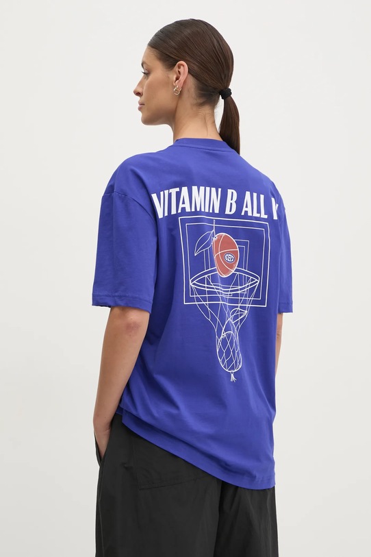 Хлопковая футболка Ea7 Emporio Armani, фиолетовый
Хлопковая футболка Ea7 Emporio Armani, фиолетовый